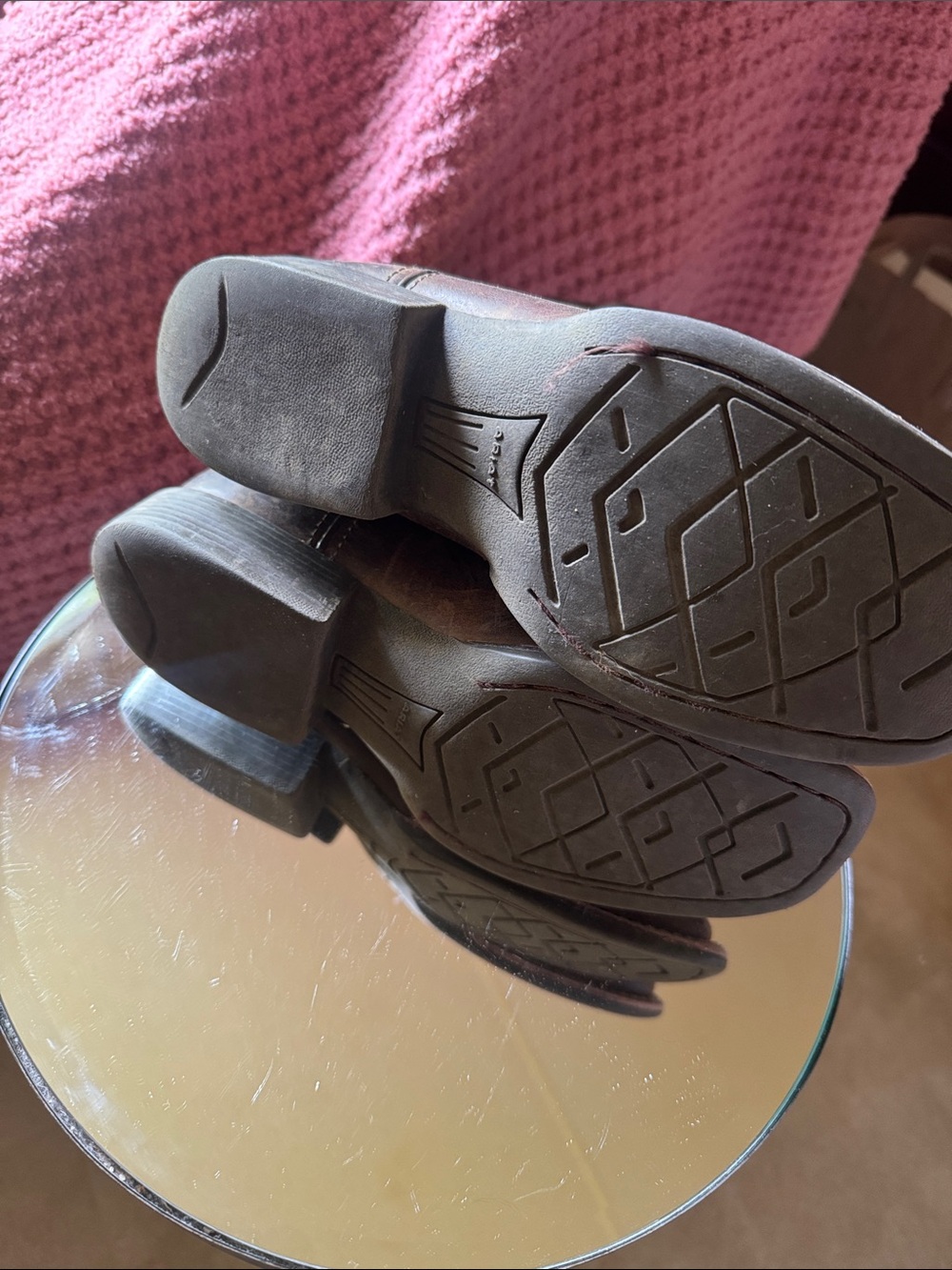 Ariat Brown Kids Western Cowboy Boots - Picture 2 of 3